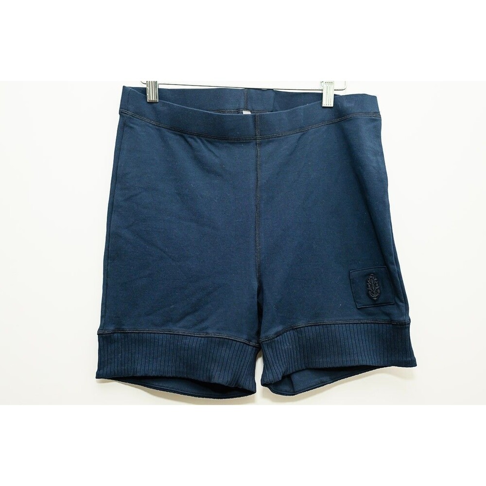 Free People Movement Shorts L Blue Athletic Activewear Biker